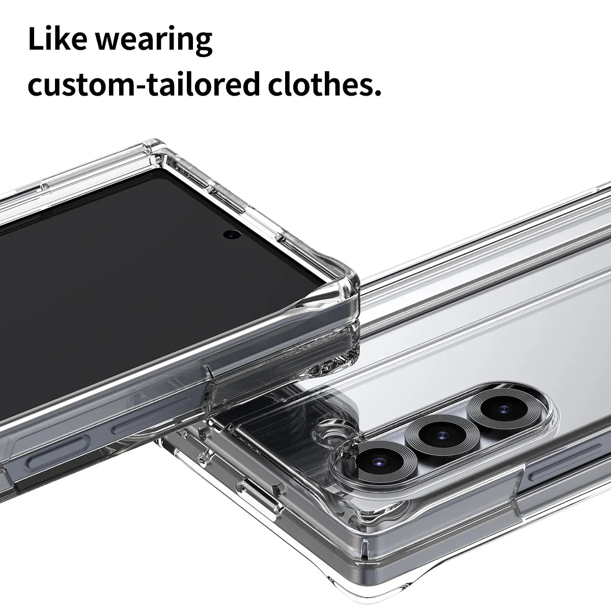 Araree Samsung Z Fold 6 Nukin 360 Case - Clear - Tashqila Araree Samsung Z Fold 6 Nukin 360 Case - Clear - Tashqila